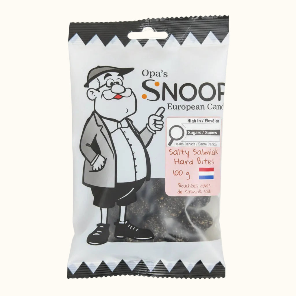 Snoop Salty Salmiak Hard Bites 100g