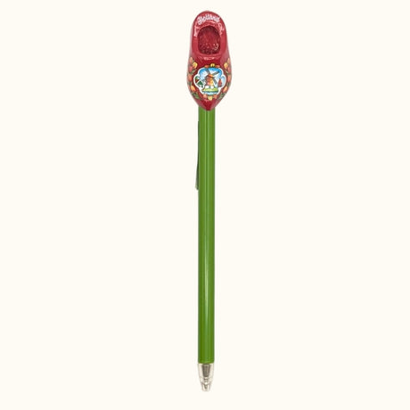 Tulip Ball Pen with Wooden Shoe 17cm