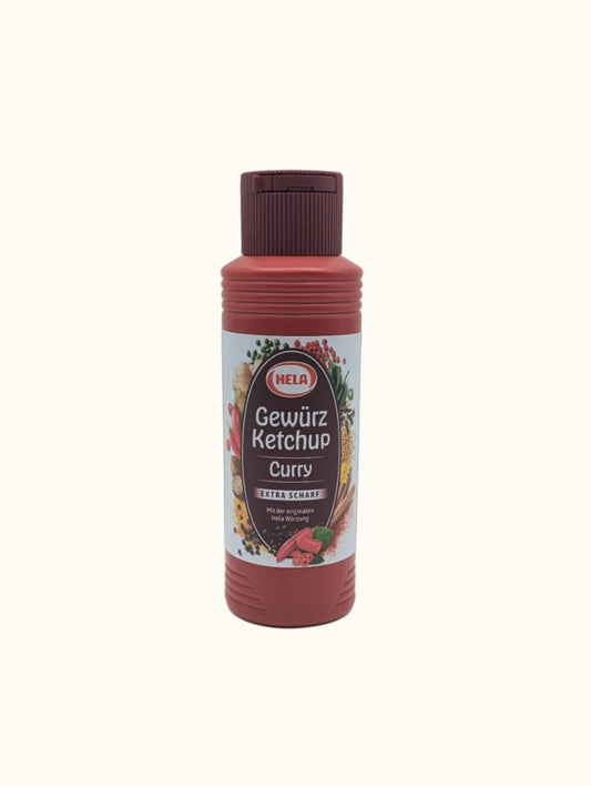 Hela Kruiden Ketchup Curry Extra Hot 300ml