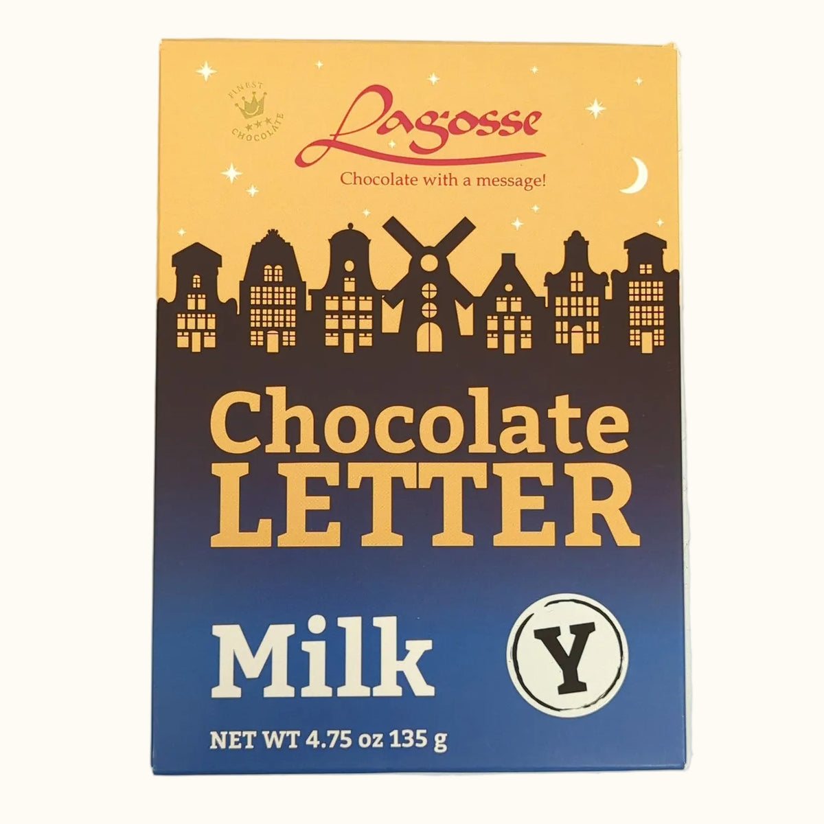 Lagosse Chocolate Letters Milk 135g