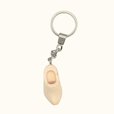 Dutch Wooden Shoe Keychain 4cm