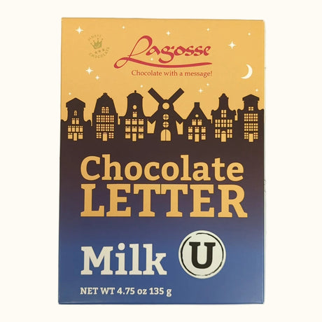 Lagosse Chocolate Letters Milk 135g