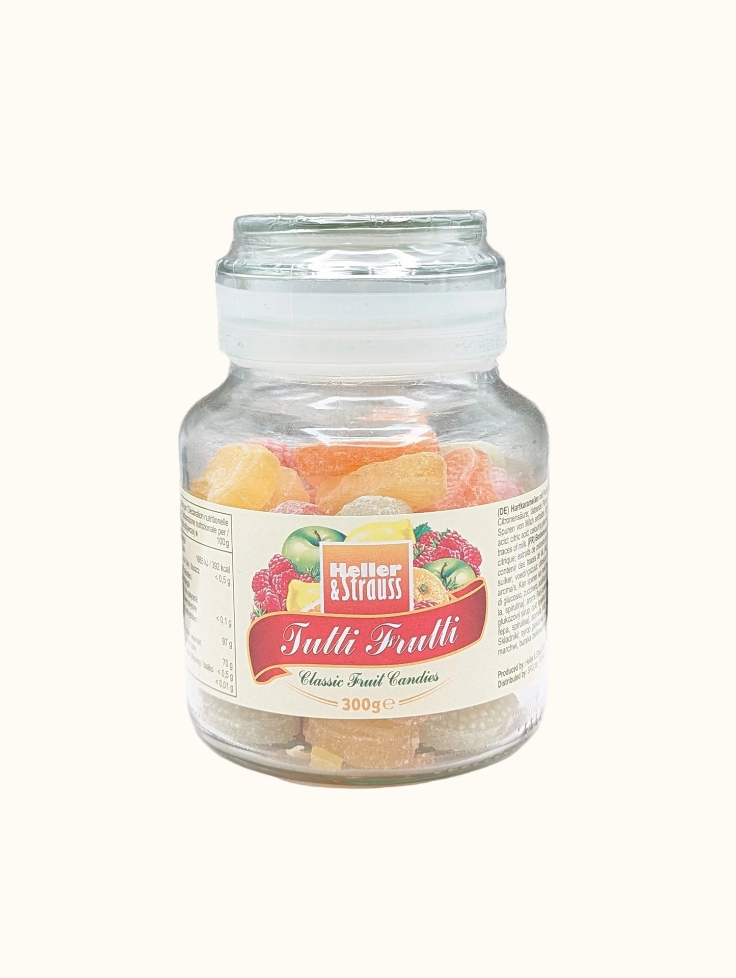 Heller & Strauss Tutti Frutti Classic Fruit Candies 300g