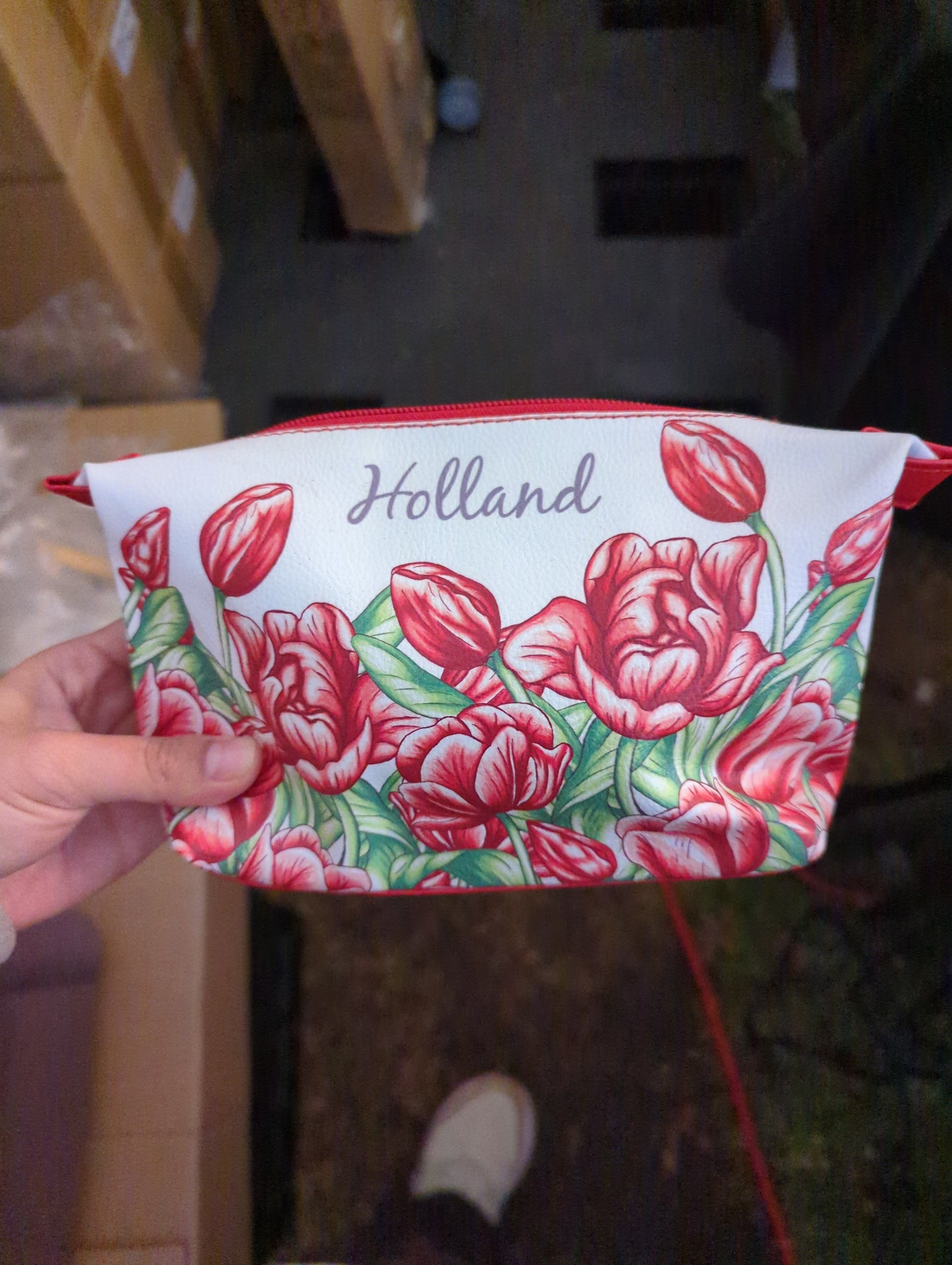 Toilettas Holland Rood