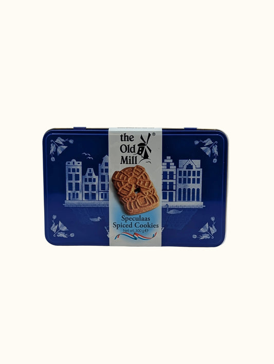 The Old Mill Speculaas Spiced Cookes in Tin 300g