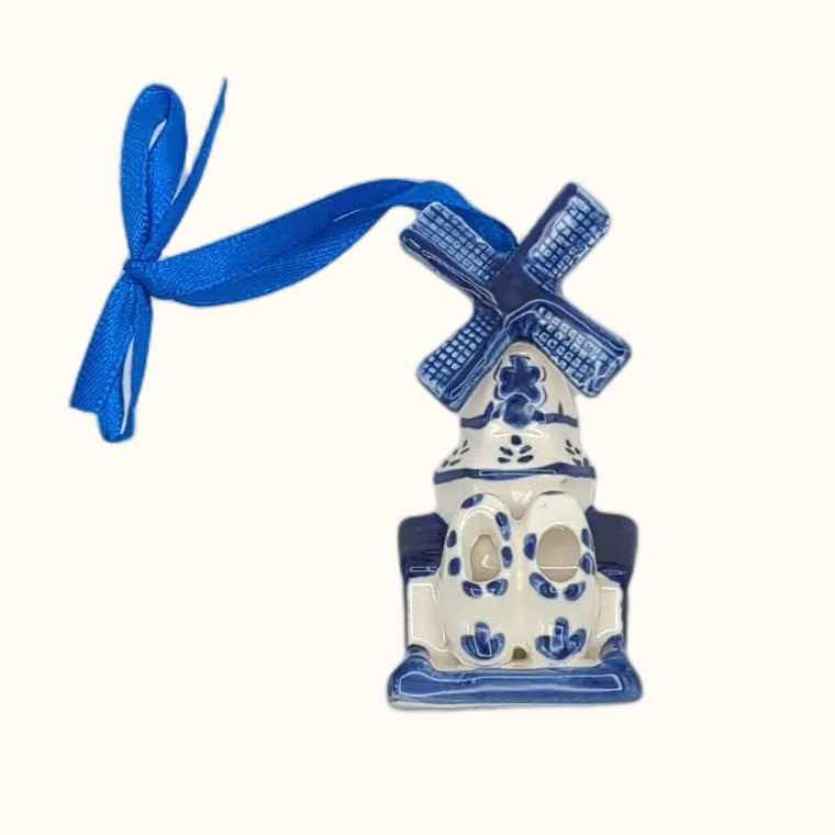 Christmas Ornament Windmill with Clogs