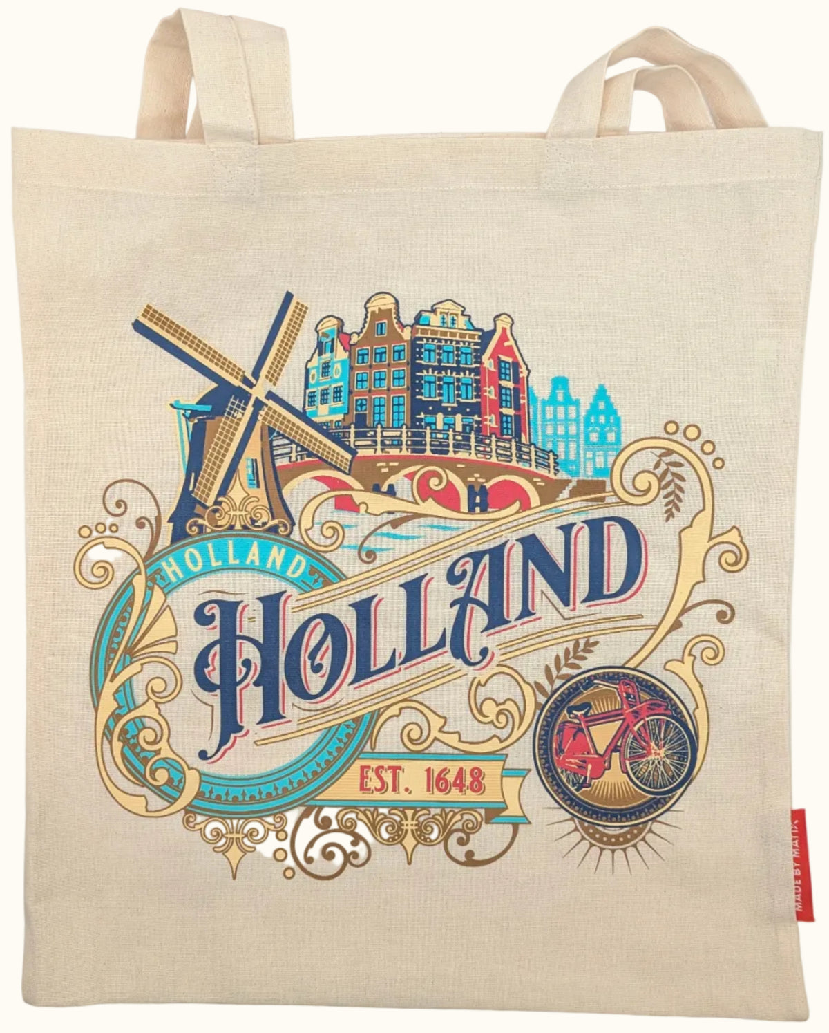 Cotton Bag Ornaments Holland