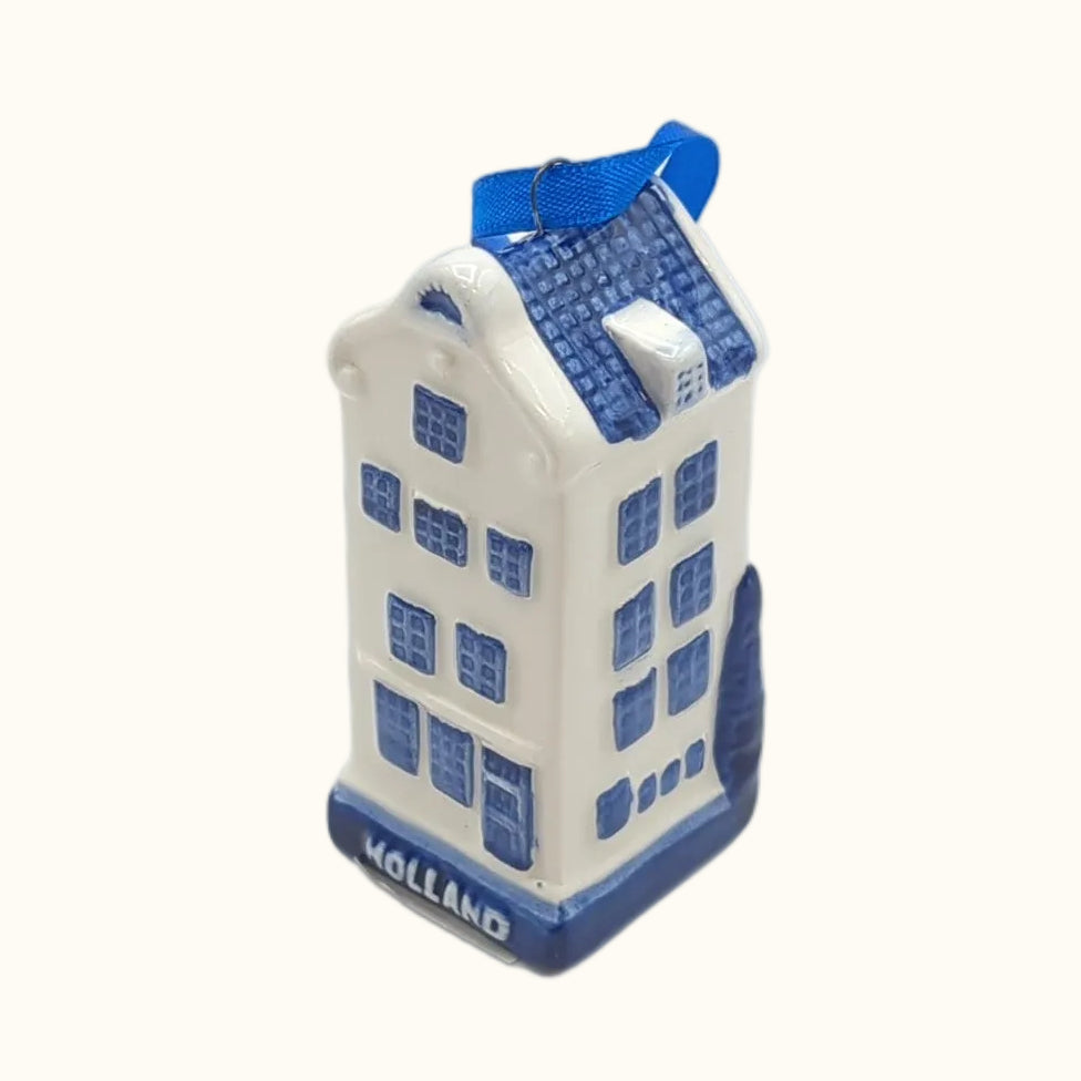 Ceramic Spout Gable House Ornament