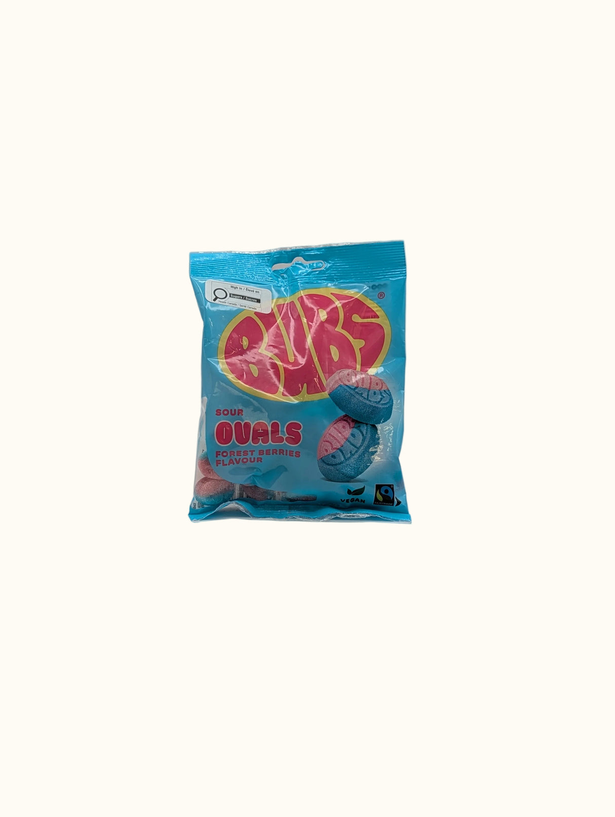 Bubs Sour Ovals Forest Berries 90g