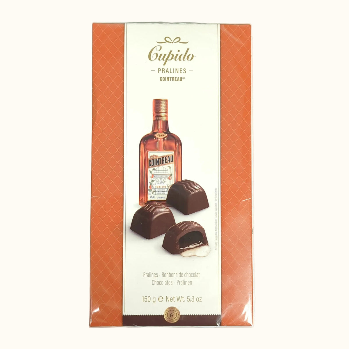 Cupido Cointreau Praline Chocolates 150g