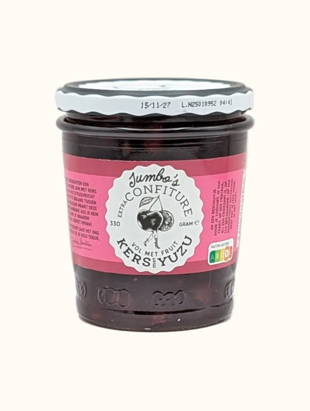 Jumbo's Cherry Yuzu Jam 330g