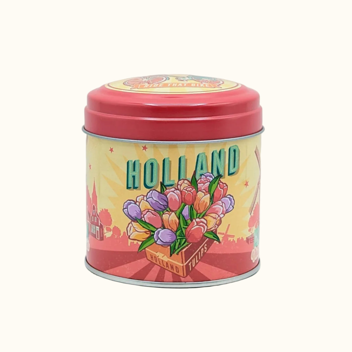 Tin Bunch Of Tulips Holland
