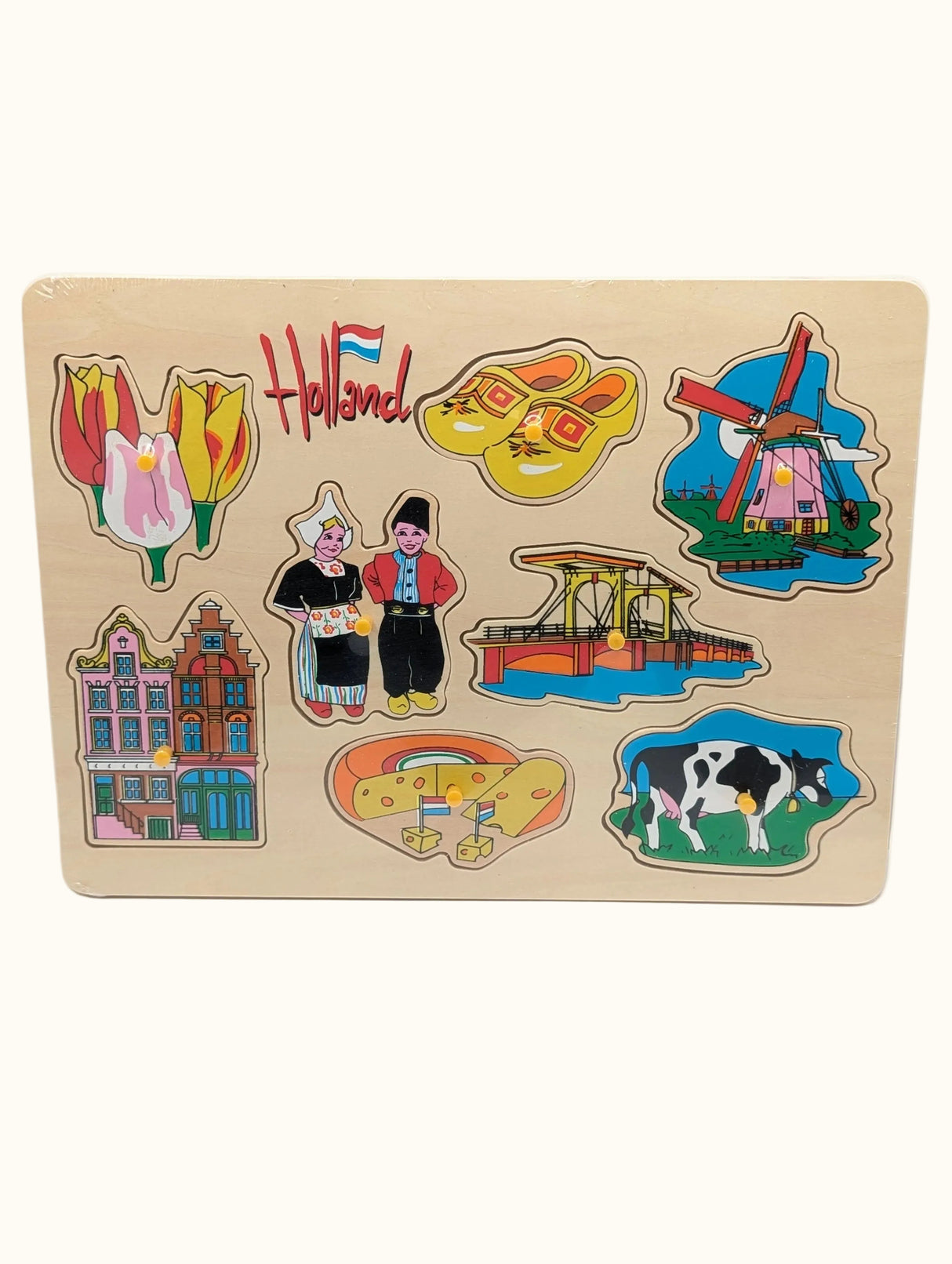Wooden Puzzle Classic Design Holland