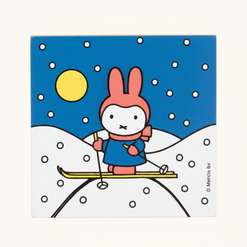 Magnet Wood Miffy Winter