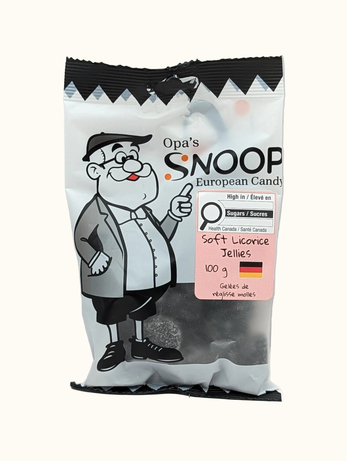 Snoop Soft Licorice Jellies 100g