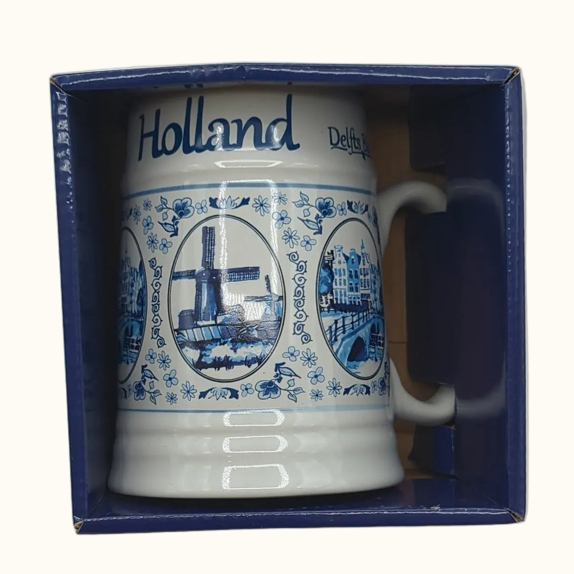 Beer Mug Holland Delft Blue