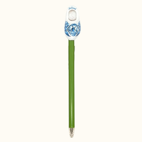 Tulip Ball Pen with Wooden Shoe 17cm