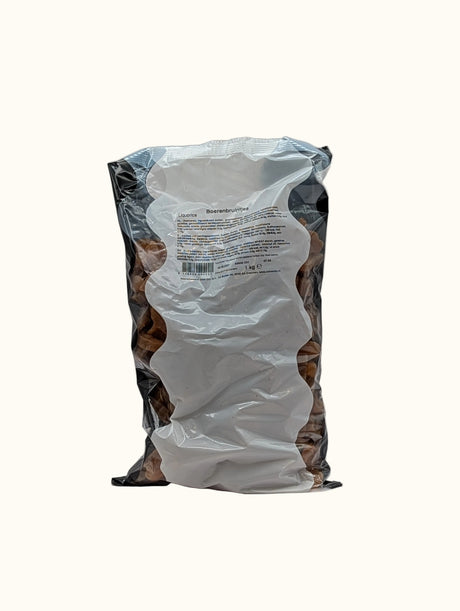 Nederlandse drop Zaanse zak 1 kg