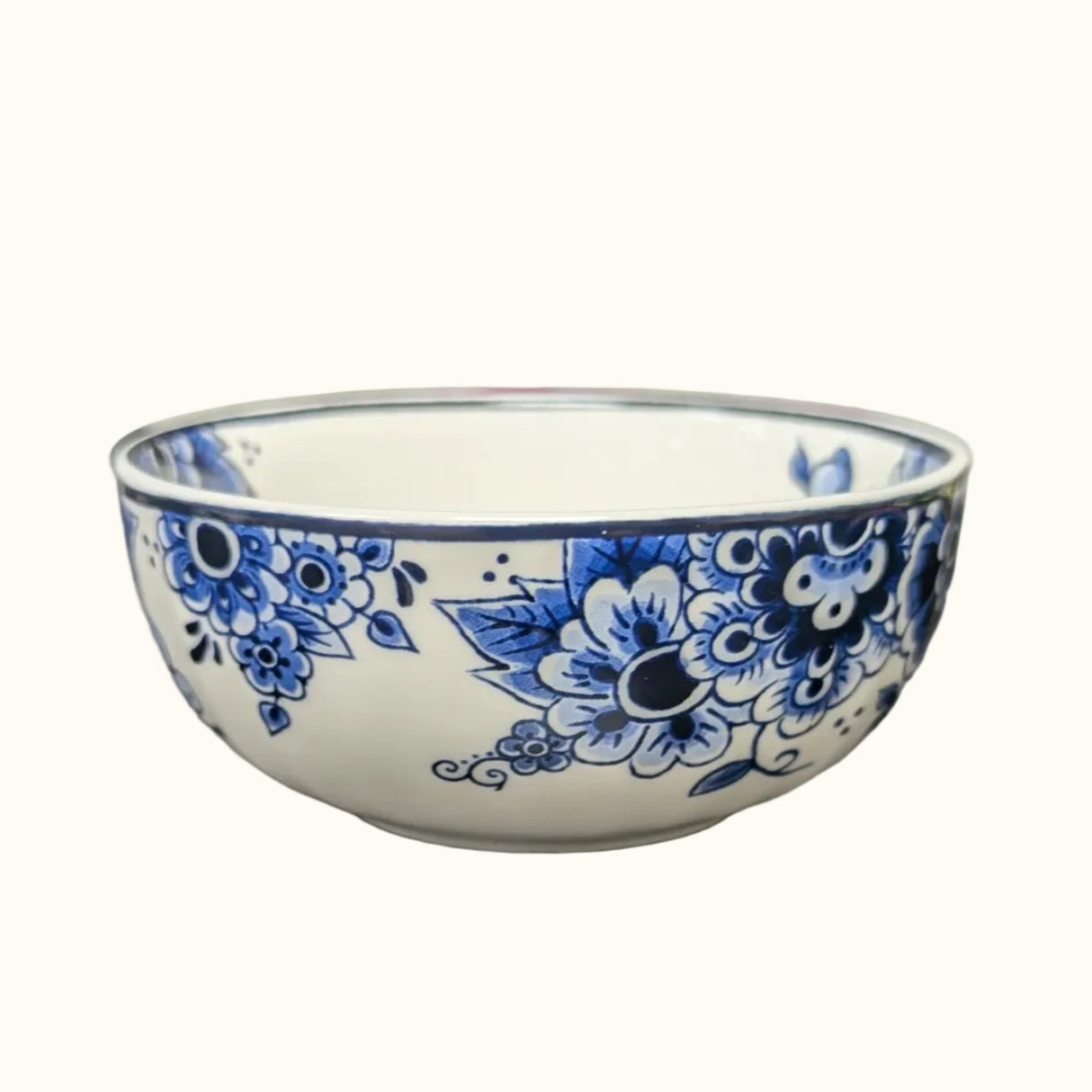 Ceramic Bowl Large Delft Blue