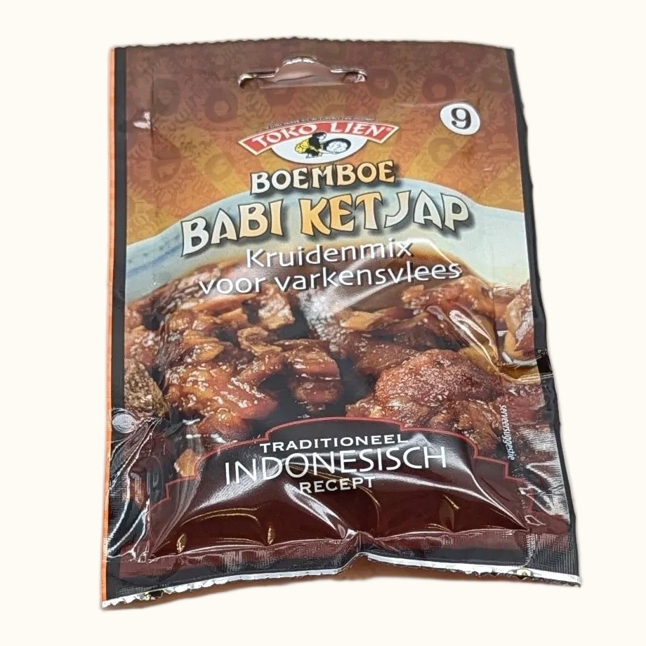 Toko Lien Boemboe Babi Ketjap 100g