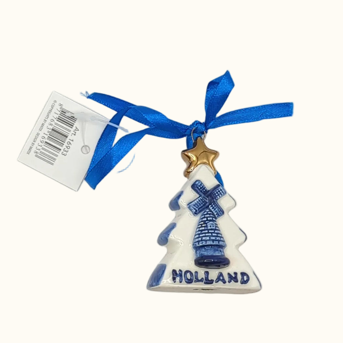 Christmas Ornament Tree with Windmill