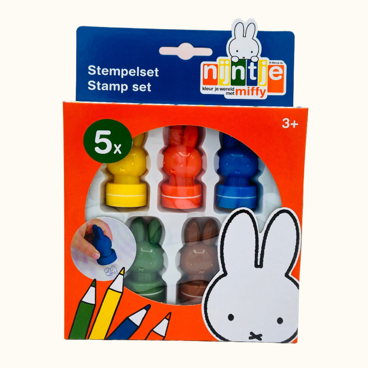 Miffy stempelset – 5 stuks