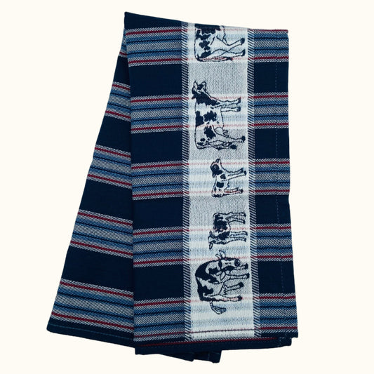 DDDDD Friesian Blue Theedoek 65x60cm