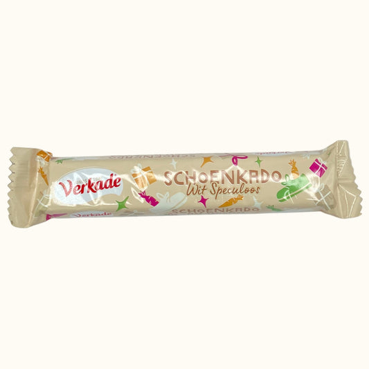 Verkade White Chocolate with Speculaas Schoenreepje 45g