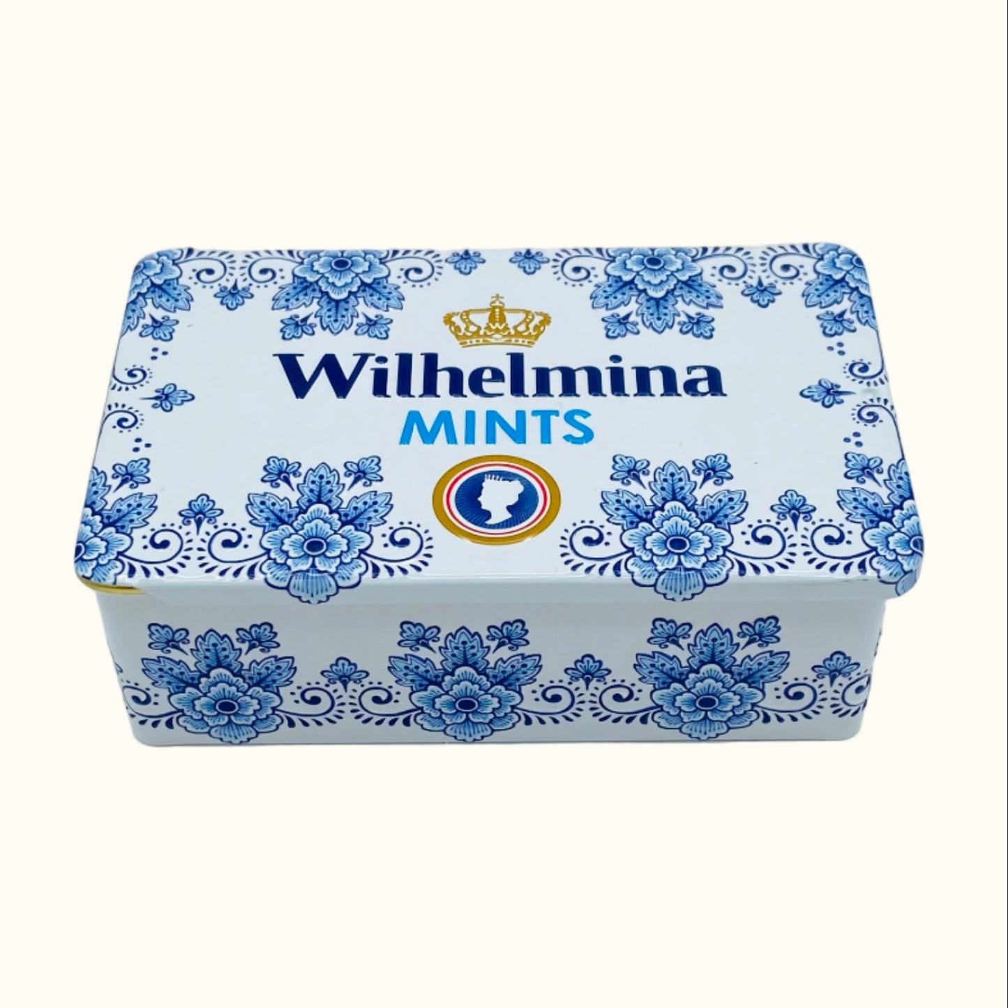 Wilhelmina Delft Blue Box with Mints 100g