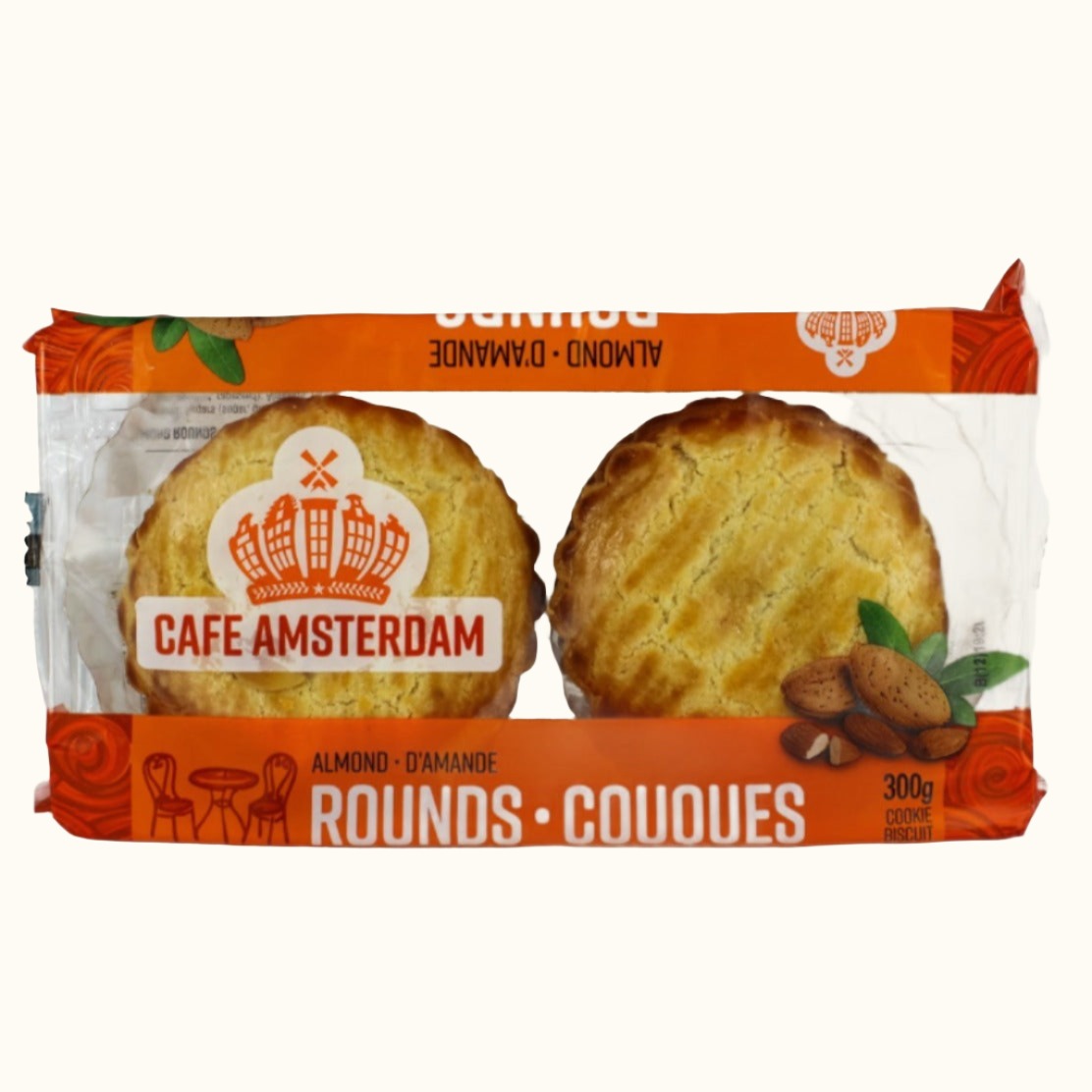Cafe Amsterdam Almond Rounds – Dutch Groceries