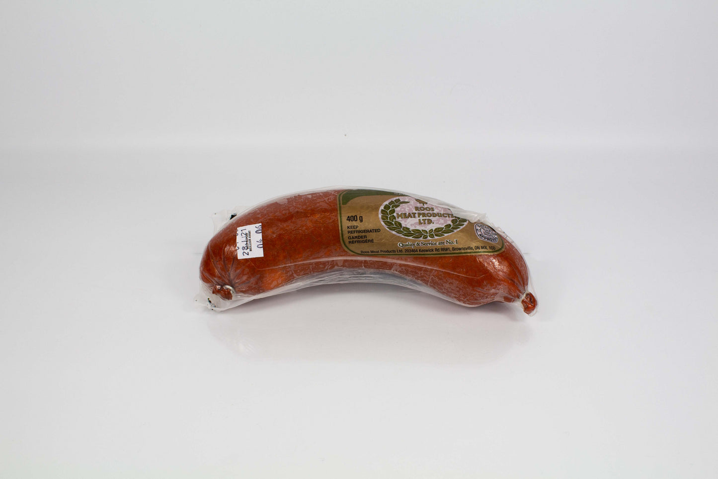 Roos Meat Products Coil Sausage (Palingworst)