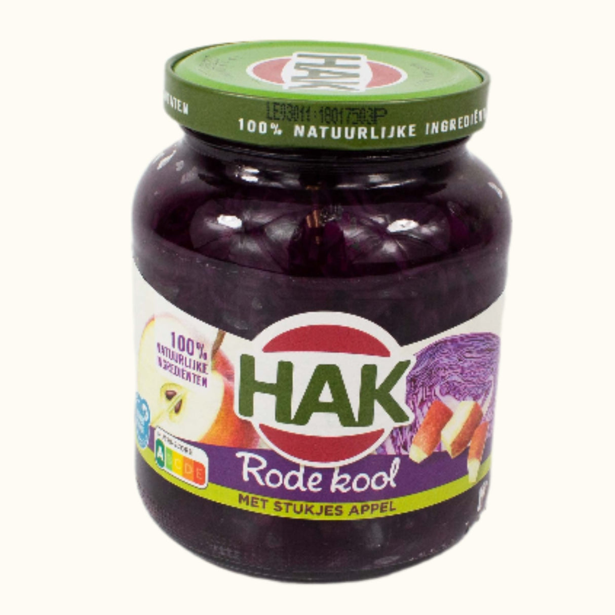Hak Rode Kool met Appel 370ml