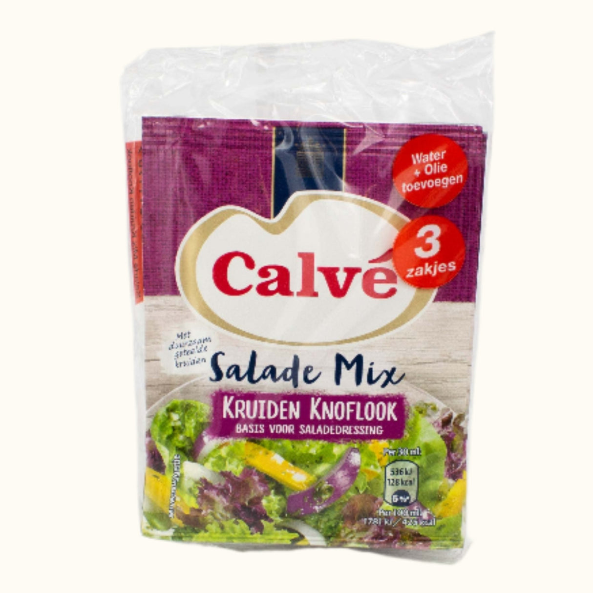 Calvé saladedressing met knoflook
