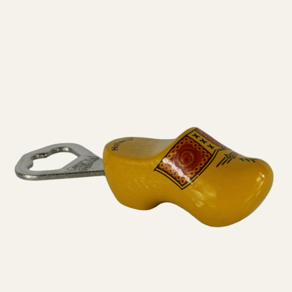 Dutch Groceries Bottle Opener Wooden Shoe