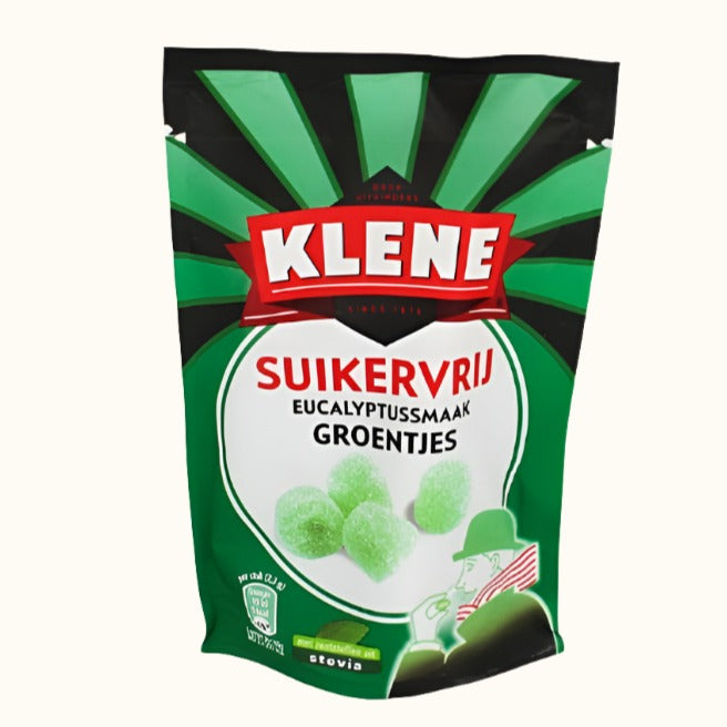 Klene Sugarfree Eucalyptus (Groentjes) 110g