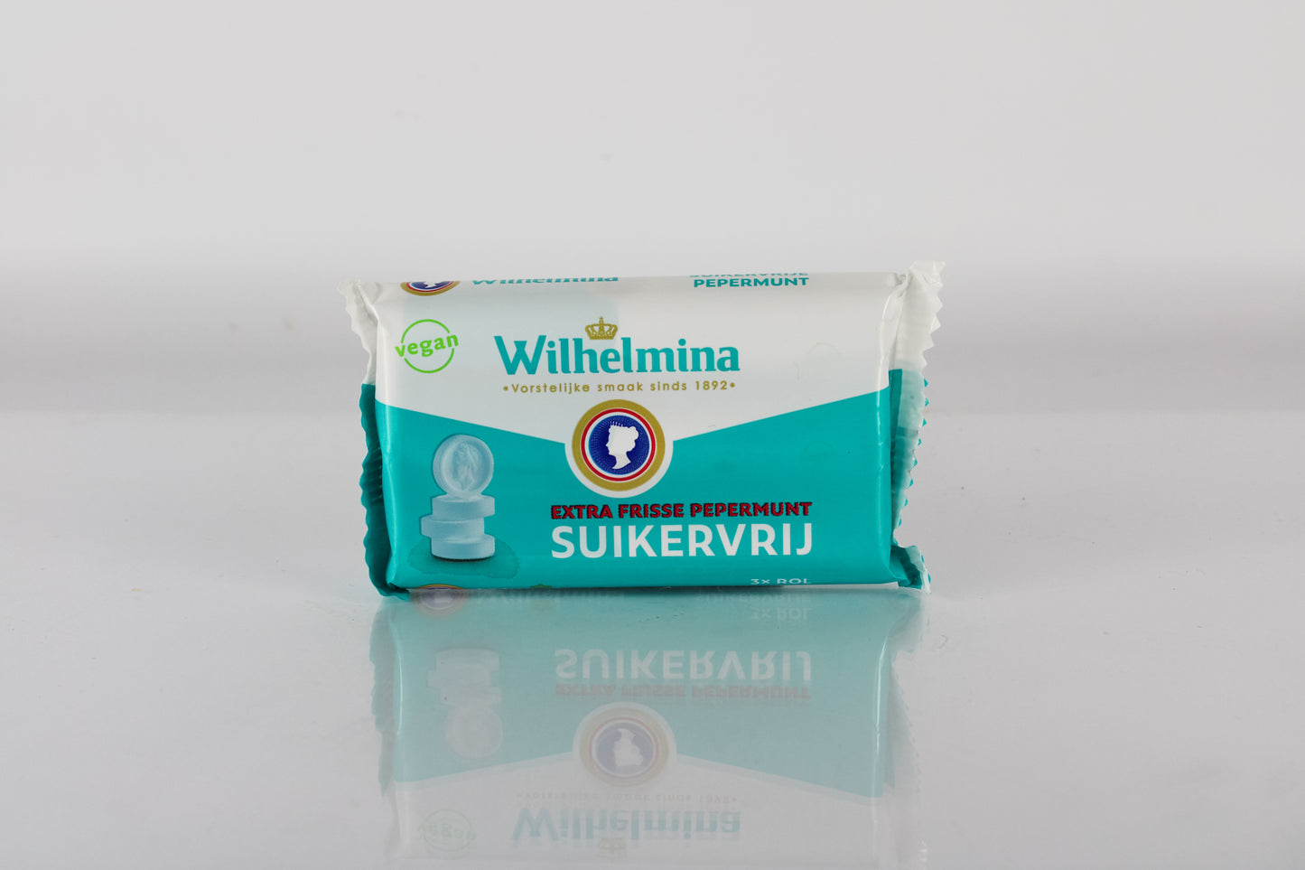 Wilhelmina Mints 3-pack Rolll Sugarfree