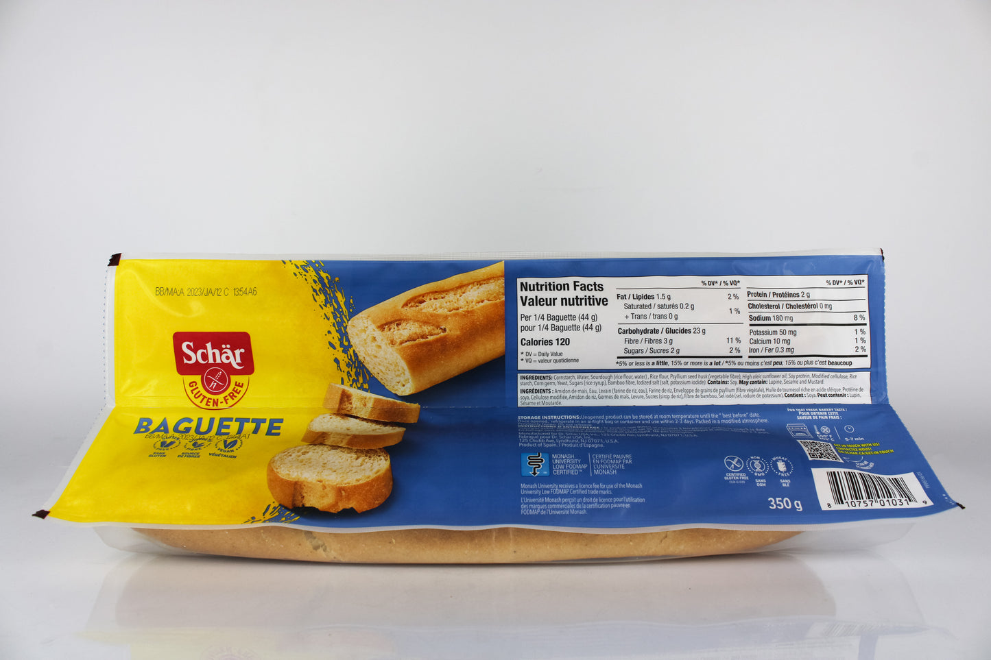 Schär Baguette Gluten Free (2 pieces)