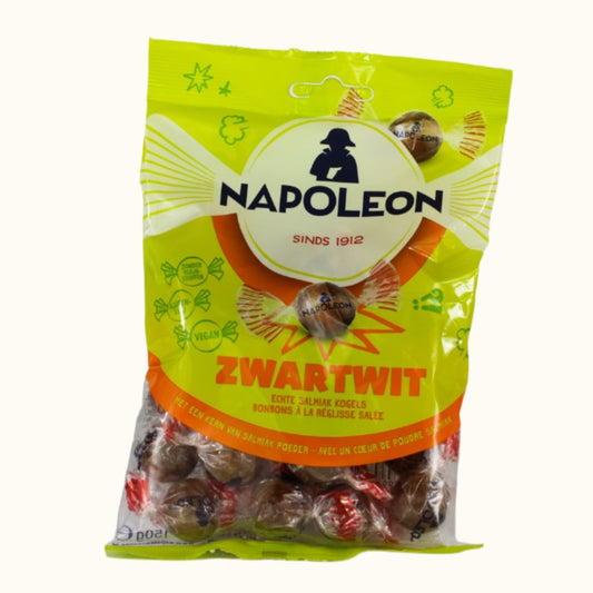 Napoleon zwart wit kleine tas