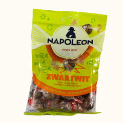 Napoleon Zwartwit Salmiak Balls Bag 1kg