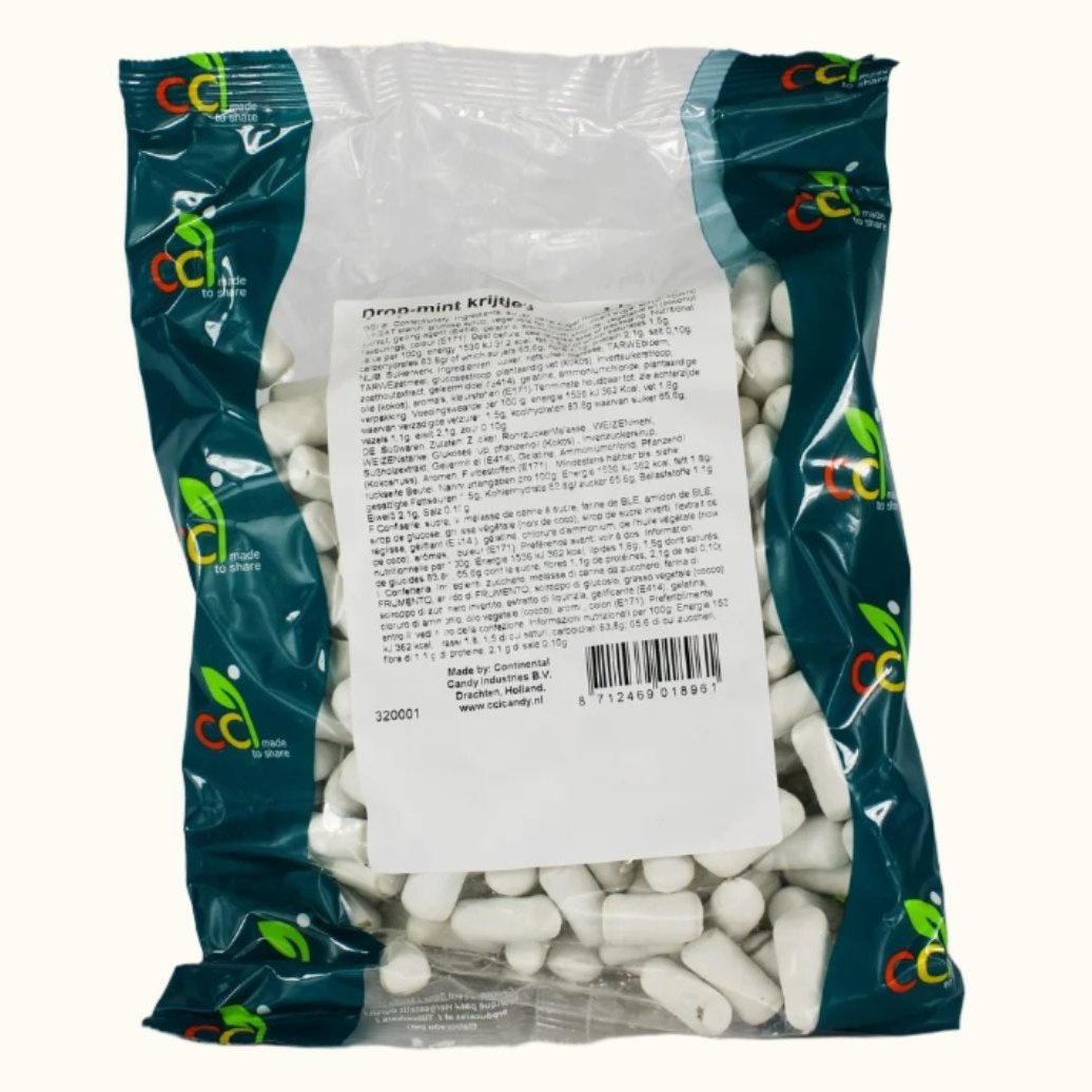 Dutch Licorice School Chalk Bag 1kg