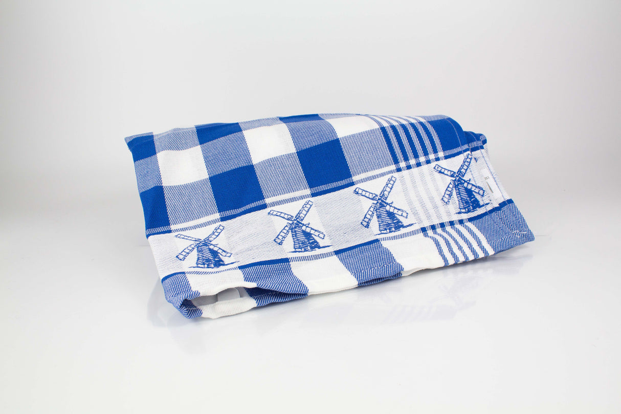Torchon de cuisine Twentse Damast Dutch Blue Mill 50x50cm