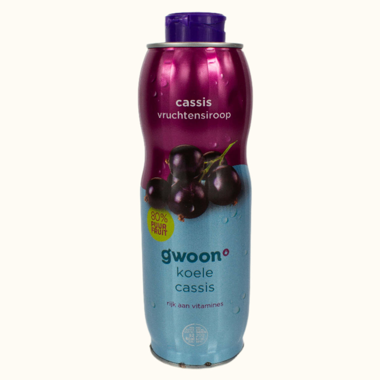 Gwoon Cassis Siroop 750ml