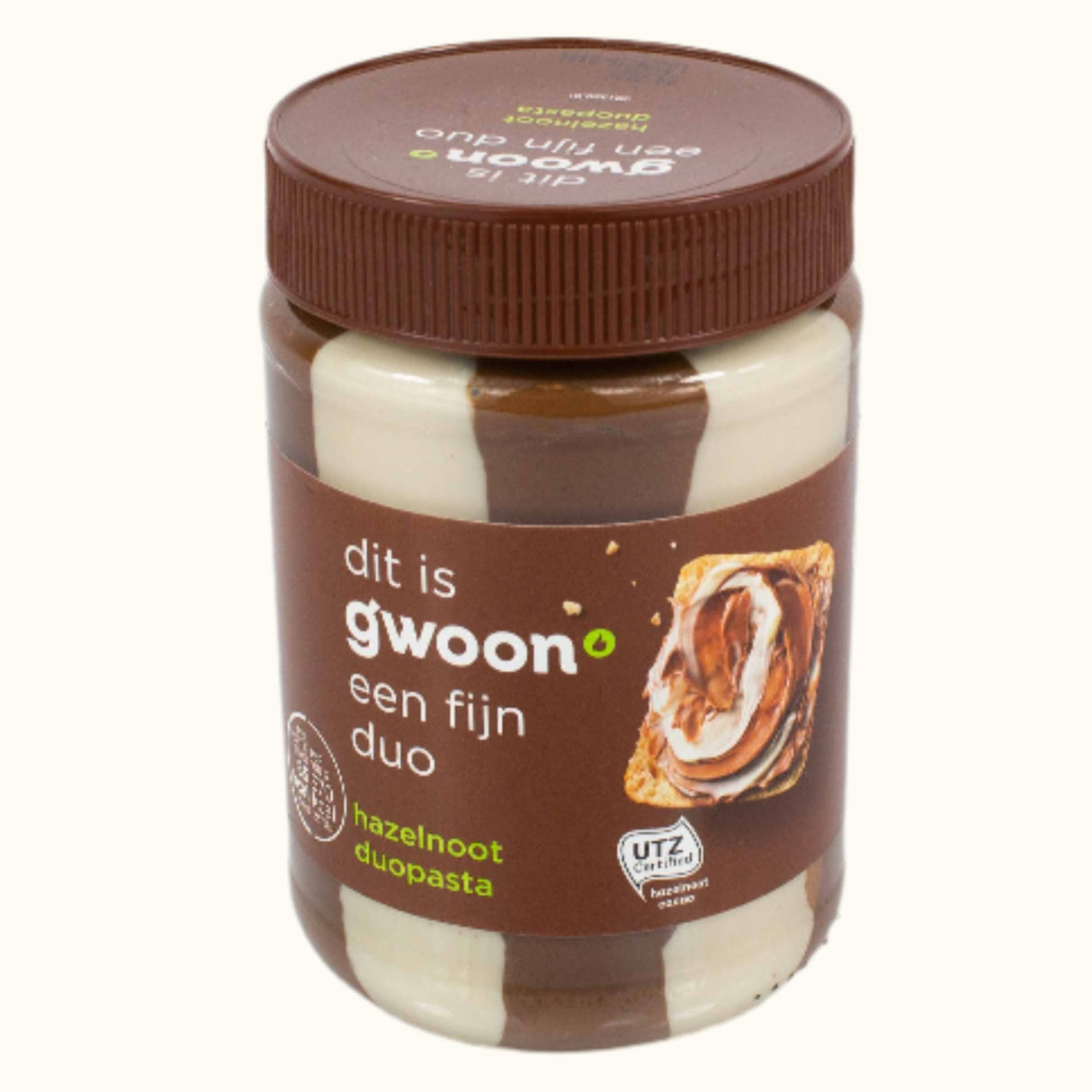 Gwoon Chocopasta Duo Hazelnut 400g