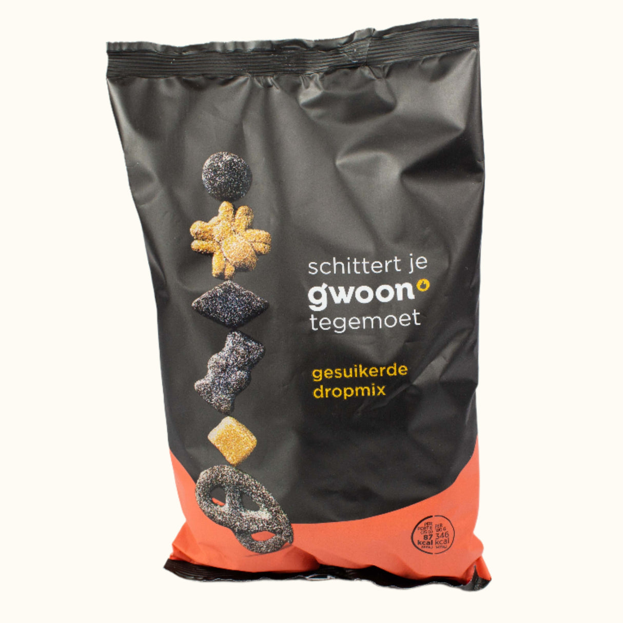 Gwoon Gemengde Zoethout met Suiker, Zak 400 g