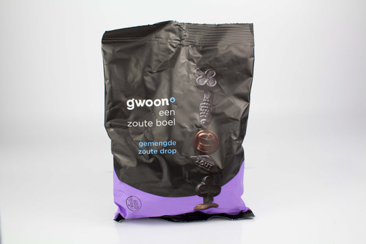 Gwoon Mixed Salt Liquorice Bag 400g
