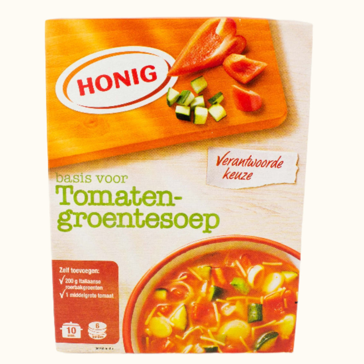 Soupe de légumes et de tomates Honig