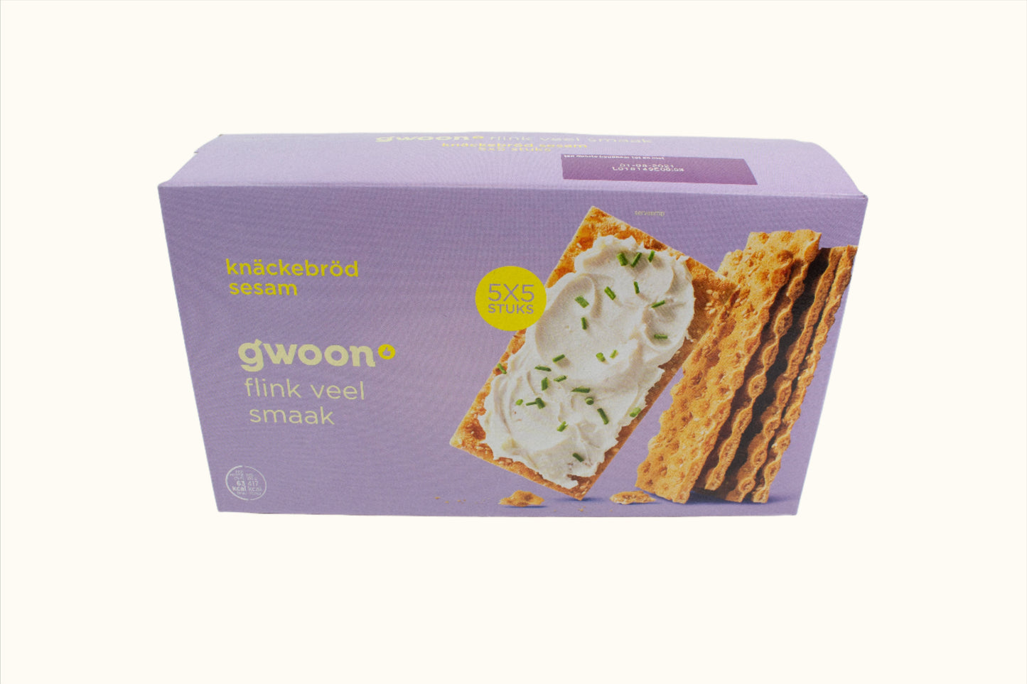 Gwoon Knäckerbröd Sesam