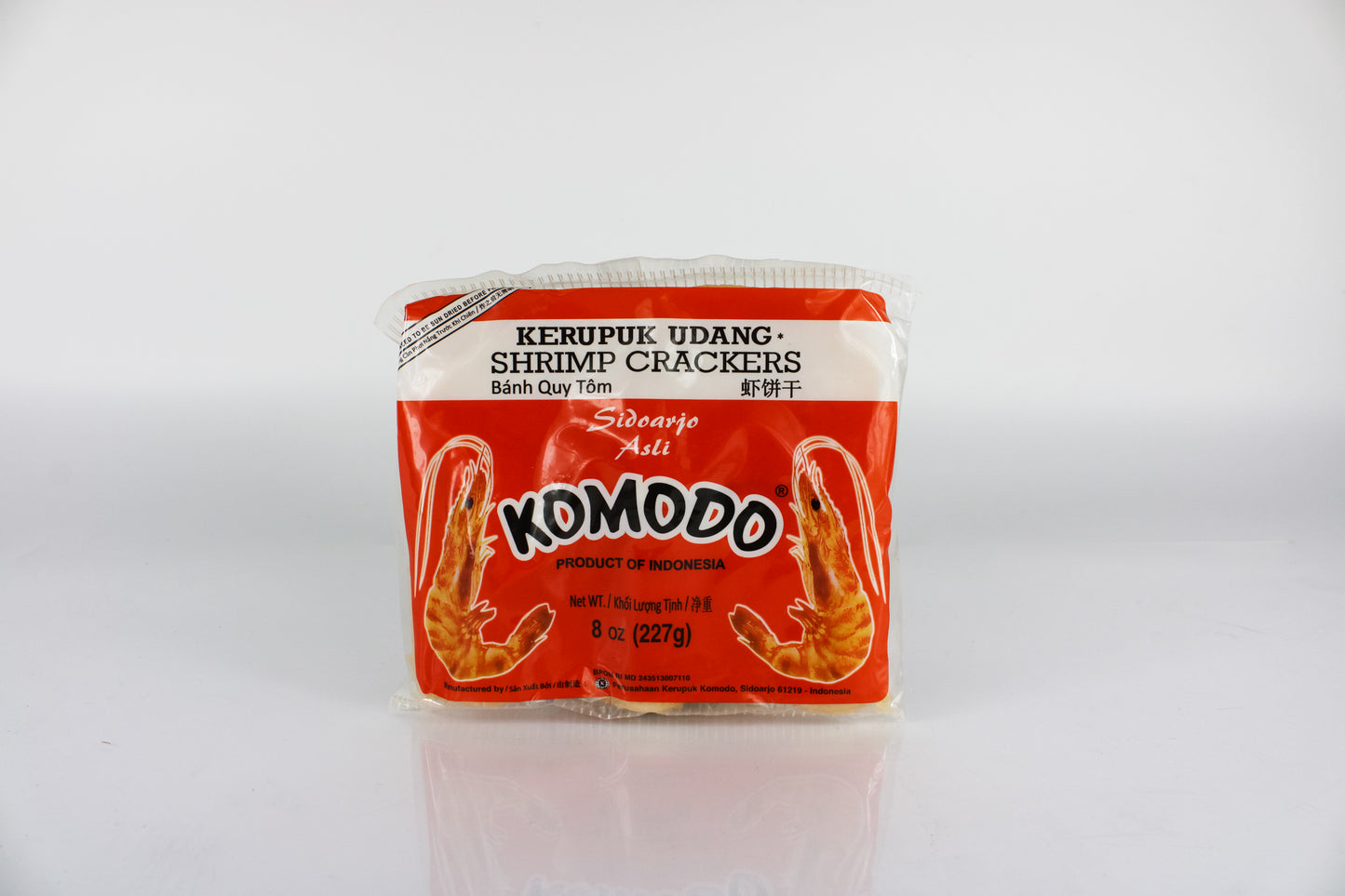 Komodo Kroepoek (Schrimp Crackers) 227g