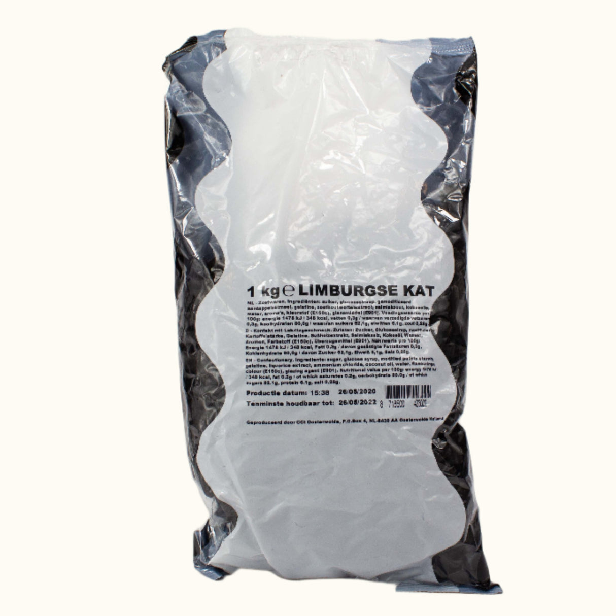 Réglisse Hollandaise Limburgse Chats Sachet 1kg
