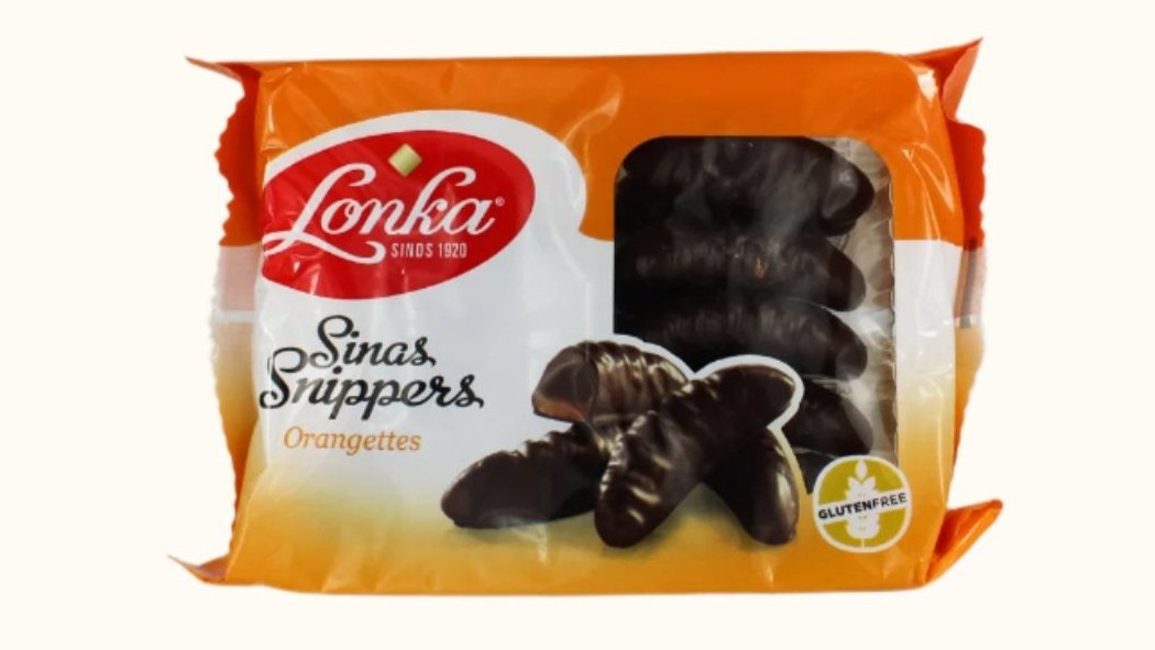 Lonka Chocolate Orange Snippers 244g